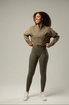 Cropped Half - Zip Hoodie - aniri | Sportswear