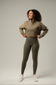 Cropped Half - Zip Hoodie - aniri | Sportswear