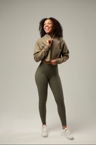 Cropped Half - Zip Hoodie - aniri | Sportswear