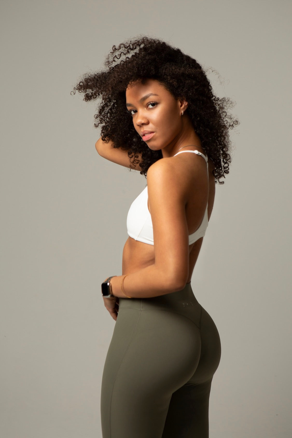 Seitliche Rückansicht aniri SculptAir Clean Bra in Ivory