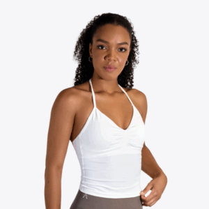 VELARE Neckholder Top Weiss